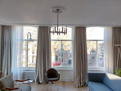 Verticaal schuivend voorzetraam